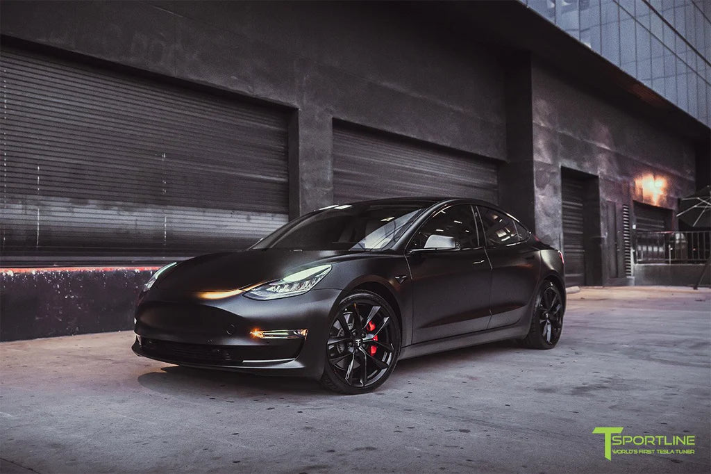 Xpel Stealth Black Tesla Model 3 with 20
