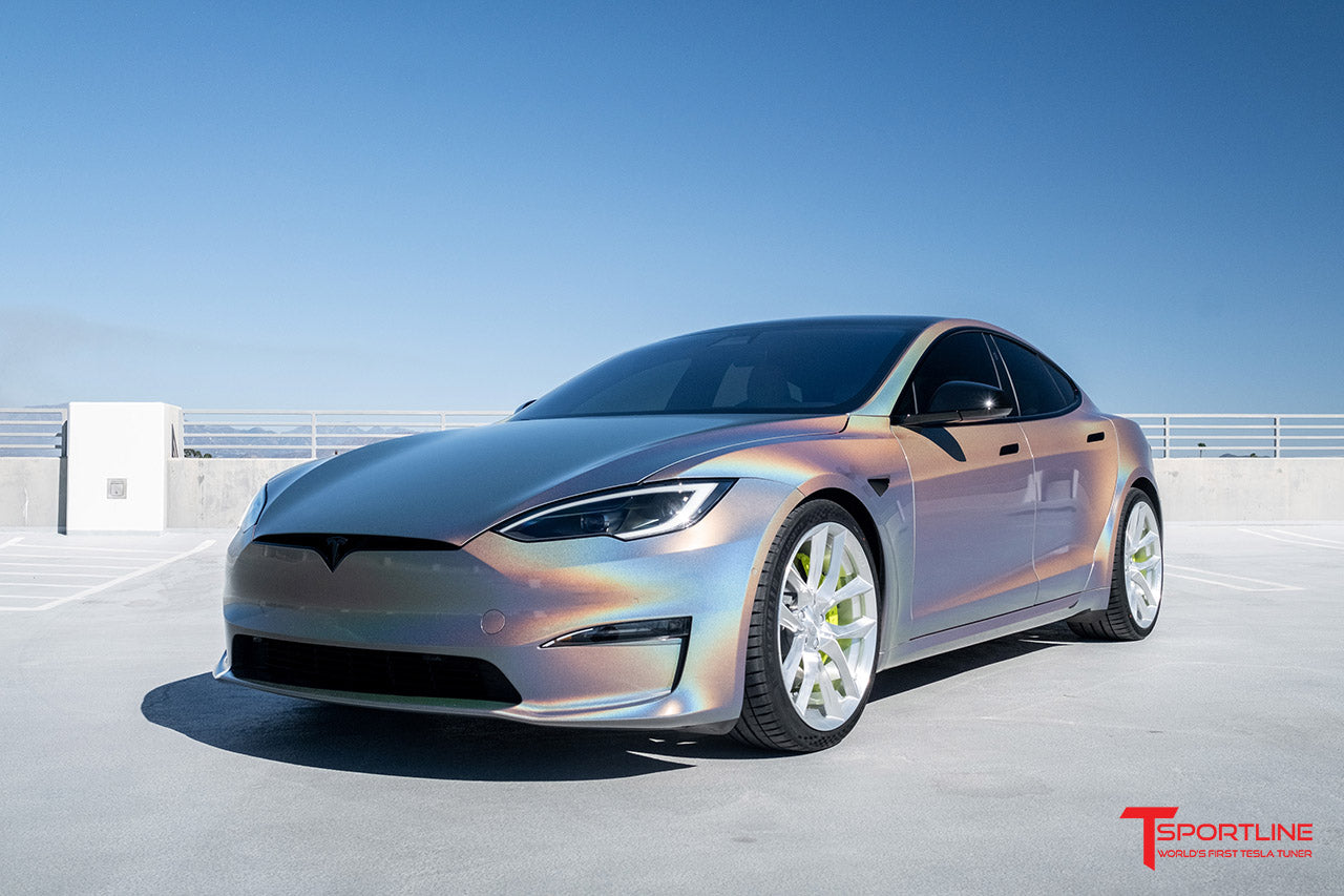3M Gloss Psychedelic Flip Model S Plaid with 21" TSSF