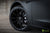 Matte Black Tesla Model 3 Prototype with Matte Black 19 inch TST Turbine Style Wheels and Chrome Delete by T Sportline 1