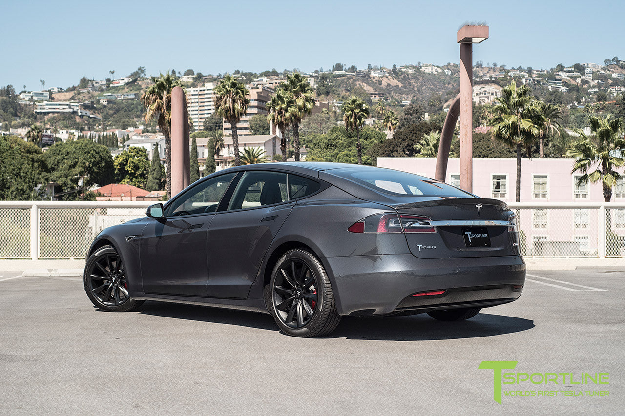 Midnight Silver Metallic Model S 2.0 with 19