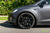 Midnight Silver Metallic Tesla Model X with Gloss Black 22 inch TSS Flow Forged Wheels by T Sportline