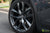 Midnight Silver Metallic Tesla Model X with Space Gray 22 inch TSS Arachnid Style Flow Forged Wheels by T Sportline