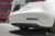 Pearl White Tesla Model 3 Performance with Carbon Fiber Rear Diffuser by T Sportline 