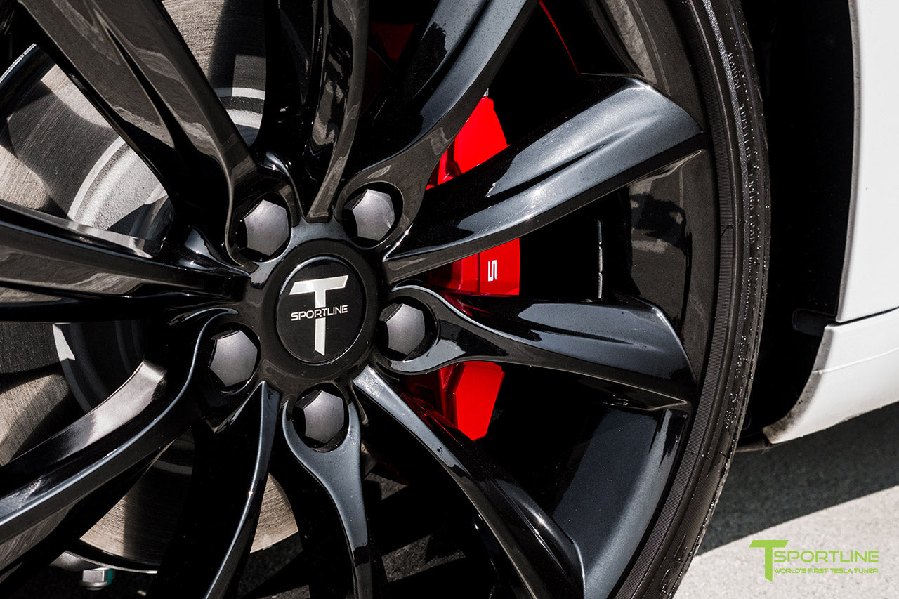 aldrig Almægtig Oh Tesla Model 3 Brake Caliper Color Change - T Sportline - Tesla Model S, 3,  X & Y Accessories