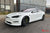 Pearl White Tesla Model S with Acid Green Brake Caliper Color Change