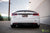 Pearl White Tesla Model S 2.0 (2016 Facelift) with Carbon Fiber Diffuser by T Sportline