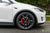 Pearl White Tesla Model X with 20" TSS Flow Forged Wheels in Gloss Black by T Sportline 
