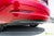 Red Multi-Coat Performance Tesla Model 3 with Carbon Fiber Tesla Model 3 Front Apron (Front Splitter or Front Lip), Rear Diffuser, Side Skirt, and Rear Trunk Wing by T Sportline