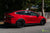Red Multi-Coat Tesla Model X with 22" TSS Flow Forged Wheels in Matte Black by T Sportline 