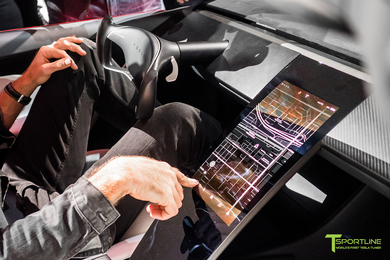 Tesla Roadster Interior