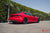 Red Multi-Coat Tesla Model S Long Range and Plaid with 20 inch TS5 Wheels in Satin Black