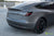 Satin Dark Gray Tesla Model 3 with Wrapped Carbon Fiber Trunk Wing Spoiler by T Sportline