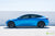 Satin Perfect Blue Tesla Model 3 with Matte Black 19 inch TST Turbine Style Wheels by T Sportline