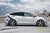 Silver Tesla Model X with Chrome 22 inch MX5 Forged Wheels 
