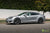 Silver Tesla Model S with 20" TSS Flow Forged Wheels in Space Gray by T Sportline 