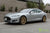 Silver Tesla Model S 1.0 with Ghost Gold 21 inch TS112 Forged Wheels 