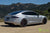 Silver Tesla Model S 2.0 with 21" TS115 Forged Wheel in Gloss Black 