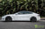 White Model S 2.0 with 19" TST Tesla Wheel in Matte Black 1