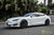 White Model S 2.0 with 19" TST Tesla Wheel in Matte Black 