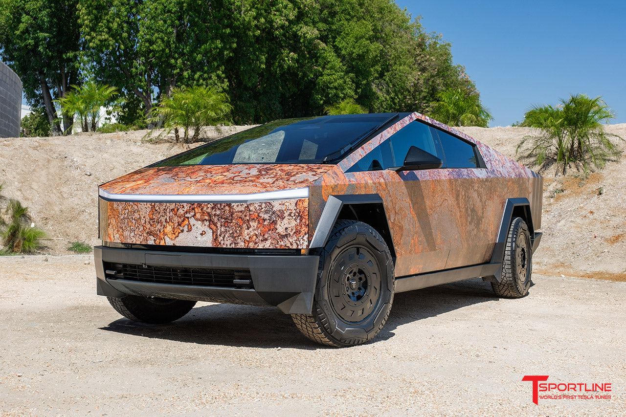 Star Wars Inspired 'Wookiee Power' Tesla Cybertruck with 20" TCT Wheels