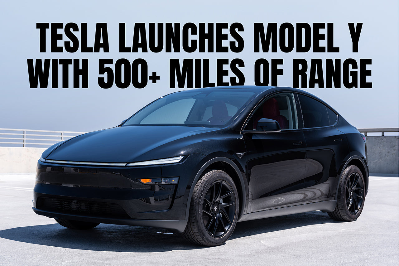 Tesla Launches Model Y with 500+ Miles of Range