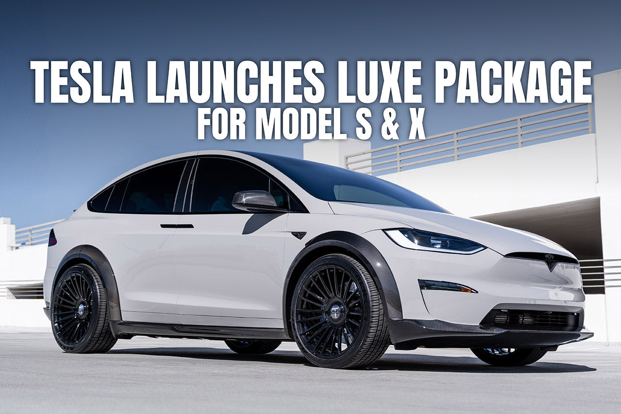 Tesla Launches Luxe Package for Model S & X