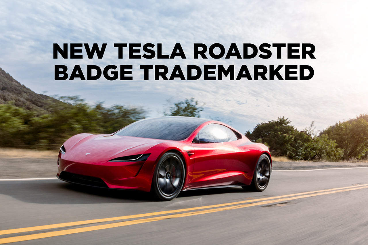 New Tesla Roadster Badge Trademarked