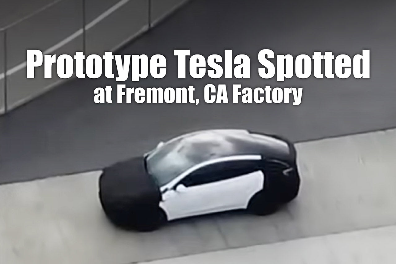 Mystery Tesla Spotted at Fremont Factory!