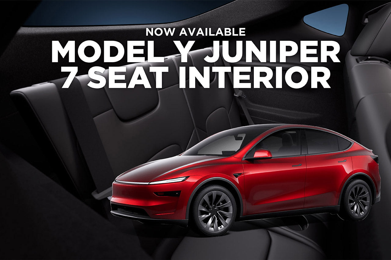 Tesla Model Y Juniper 7-Seat Interior is Now Available for United States!