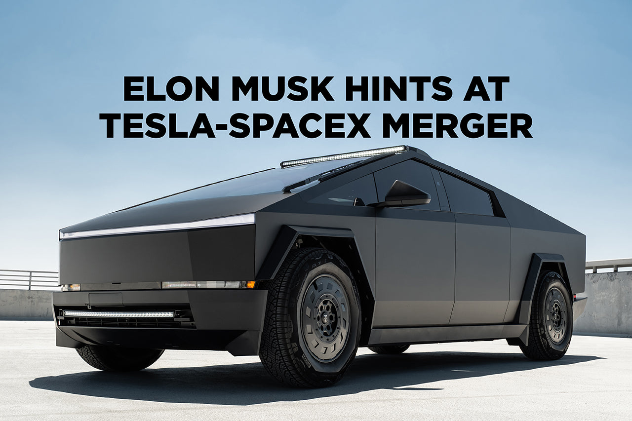 Elon Musk Hints at Tesla-SpaceX Merger