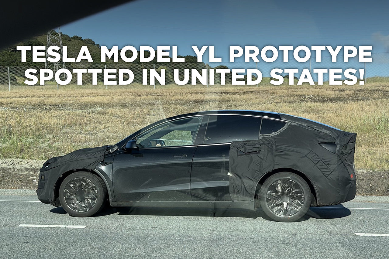 Tesla Model YL Prototype Spotted in United States