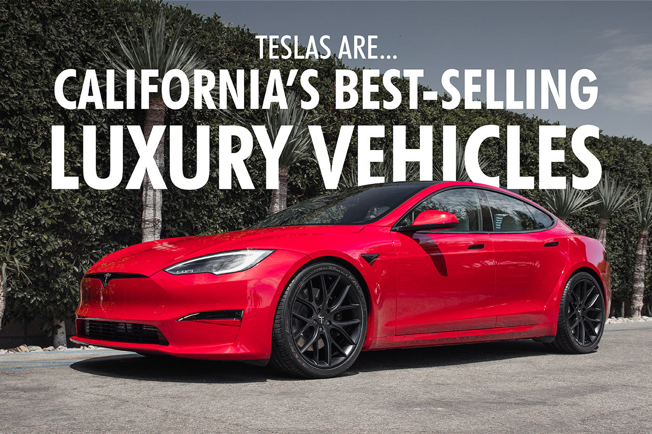 Teslas are California's Best-Selling Luxury Vehicles