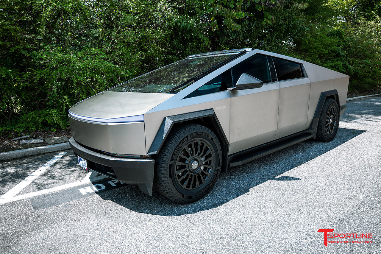 Cybertruck with CT8 20" Forged Wheels