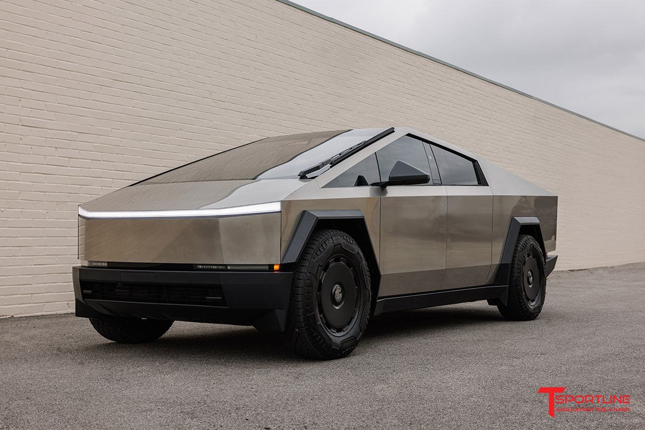 Cybertruck with CTM 20" Fully Forged Lightweight Wheels