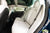 Tesla Model 3 Light Gray/Grey Leather Interior Seat Upgrade Kit in Diamond Quilt Design by T Sportline
