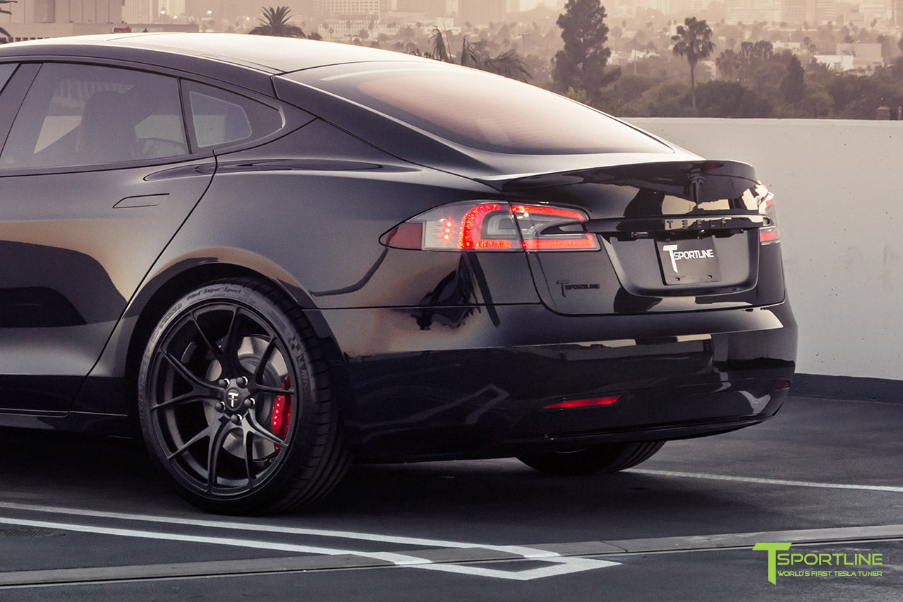 Tesla Model S Trunk Wing Spoiler - T Sportline - Tesla Model S, 3, X ...