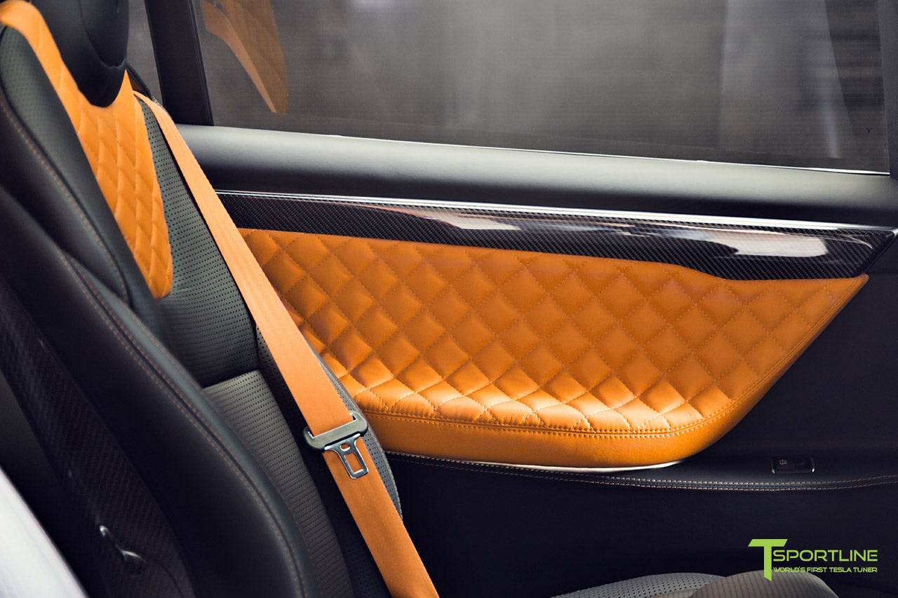 Tesla Model X Custom Seat Belts