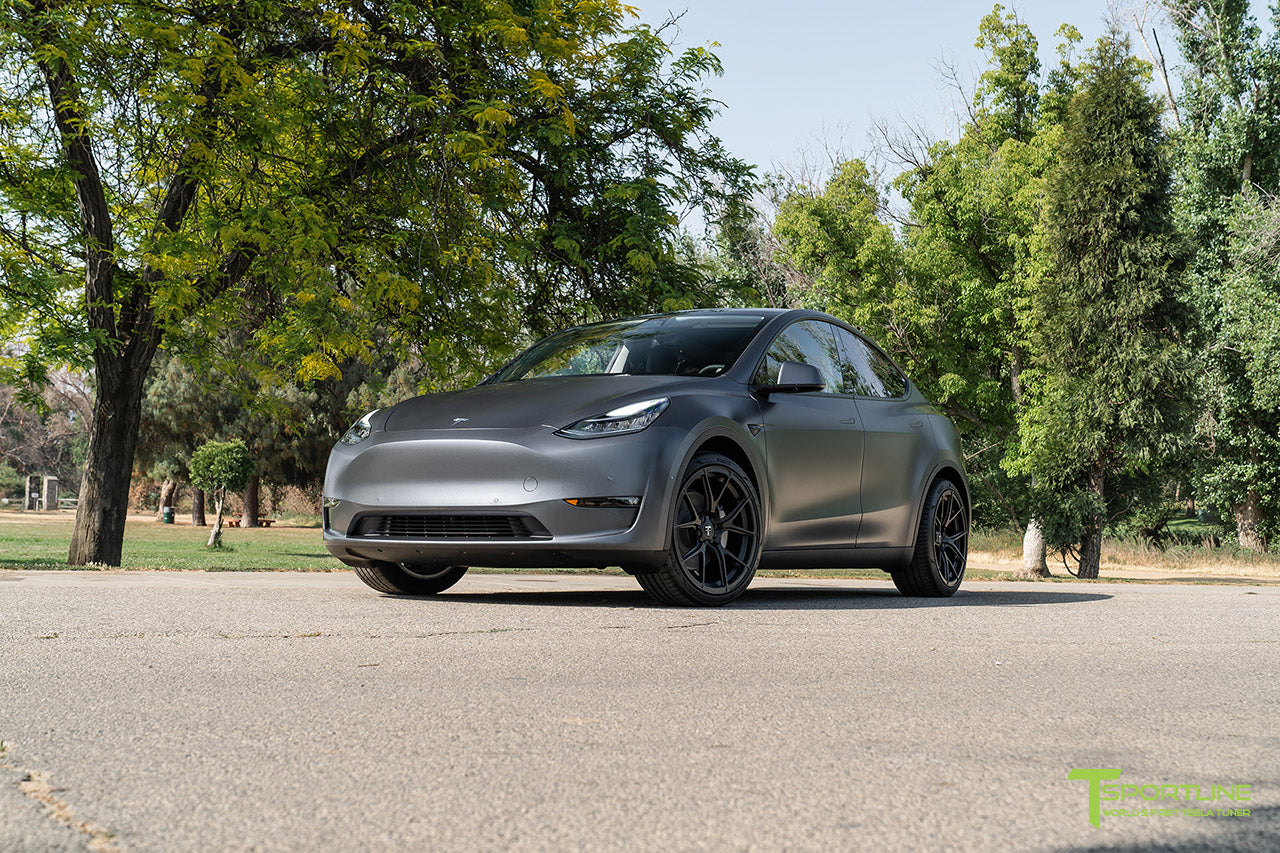 Tesla Model Y Xpel Clear Bra Paint Protection Film - Custom Services by T Sportline