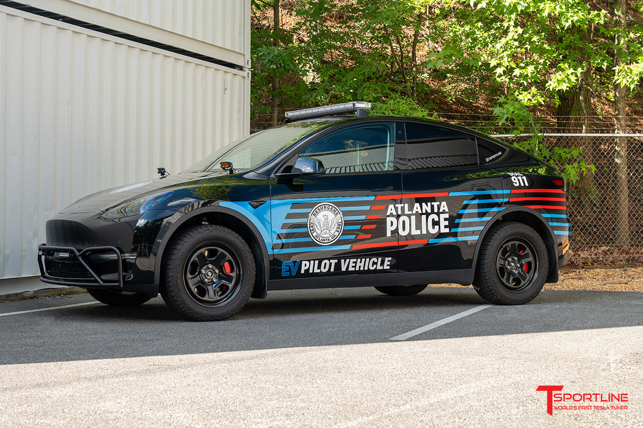 Tesla Model Y EV Pilot Vehicle for Patrol Use