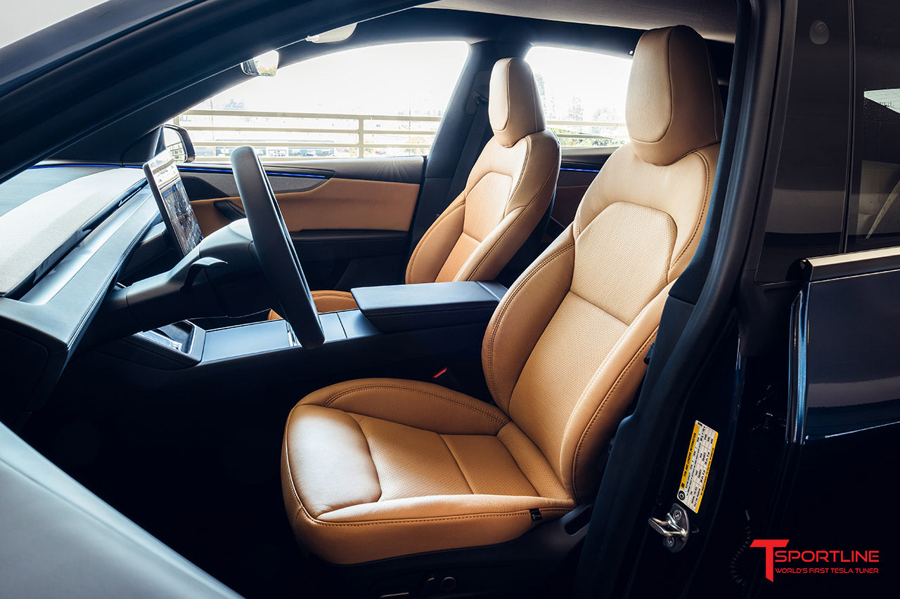 Tesla Model Y Juniper Custom Doeskin Interior Upgrade