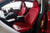 Tesla Model Y Juniper Red Diamond Quilt Leather Interior