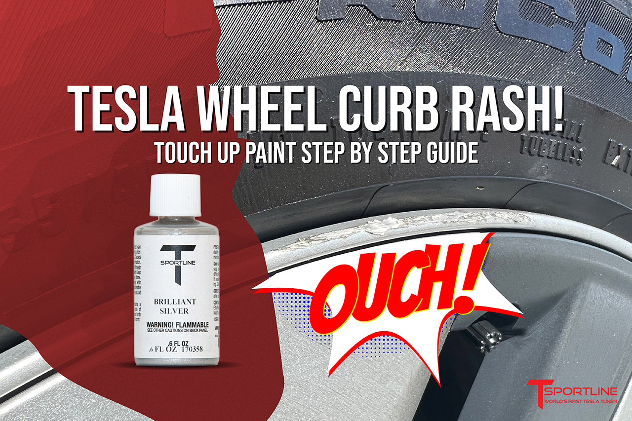 How to Touch Up Curbed or Scratched Tesla Wheels - T Sportline - Tesla ...