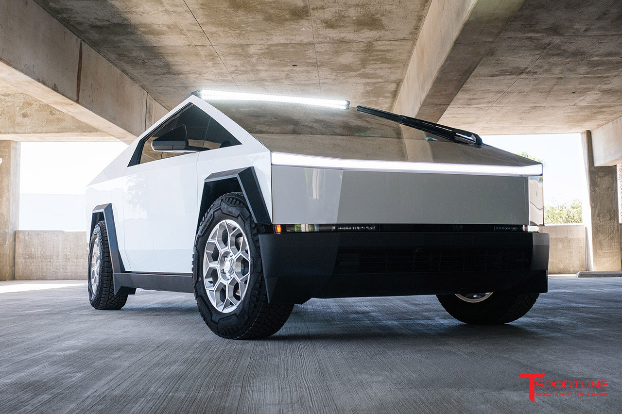 TMaxx Hyper Gloss White Tesla Cybertruck with 20 TMaxx Hyper Gloss White Tesla Cybertruck with 20
