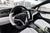 Tesla Model S/X Matte Carbon Fiber Steering Wheel in Ultra White by T Sportline