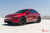 Ultra Red Tesla Model Y Juniper with Red Diamond Quilt Leather Interior