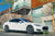 White Tesla Model S 1.0 with Matte Grey 21 inch TS112 Forged Wheels