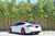 White Tesla Model S 1.0 with Velocity Red 21 inch TS117 Forged Wheels 