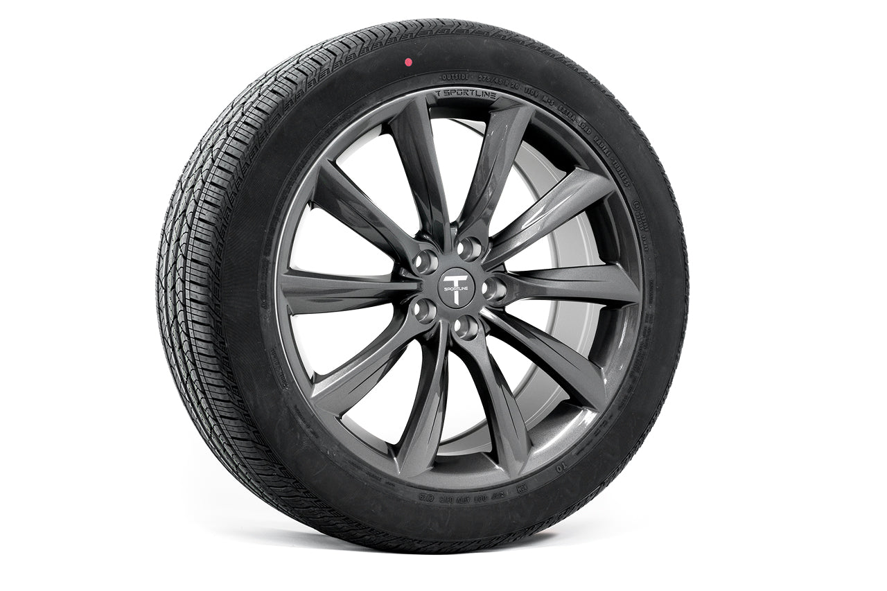 Tesla Model X 20 inch Tesla Aftermarket Wheel and Winter Tire Package