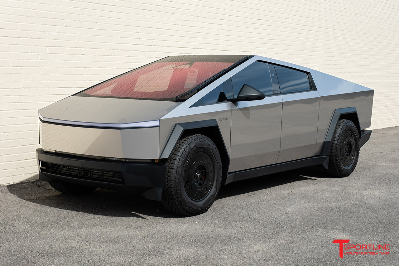 Super Saver Tesla Cybertruck Winter Snow Tire and AeroMaxx 20" Wheel Package (Set of 4)