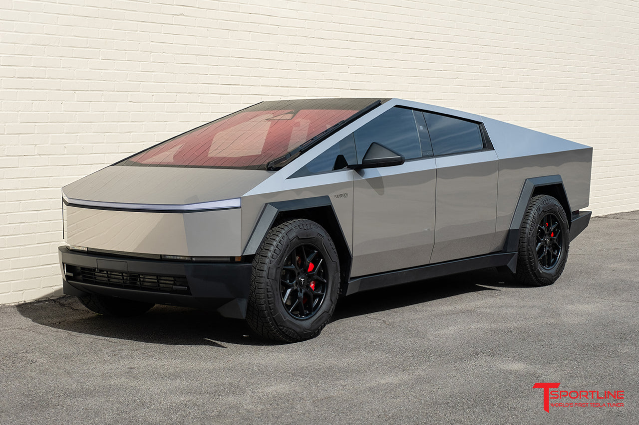 Super Saver Tesla Cybertruck Winter Snow Tire and AeroMaxx 20" Wheel Package (Set of 4)